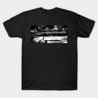 Winter in Black & White. T-Shirt